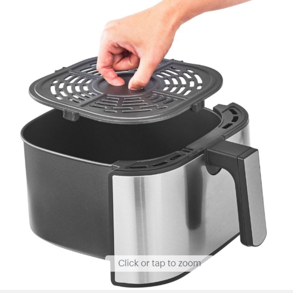 Bella Pro Series - 6-qt. Digital Air Fryer with Stainless Finish - Stainless Ste - Picture 5 of 10